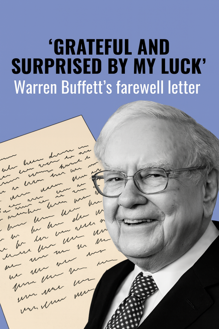 Warren Buffet’s FareWell Letter