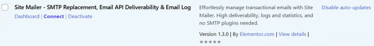 Conflict bewteen WP Mail SMTP and Site Mailer